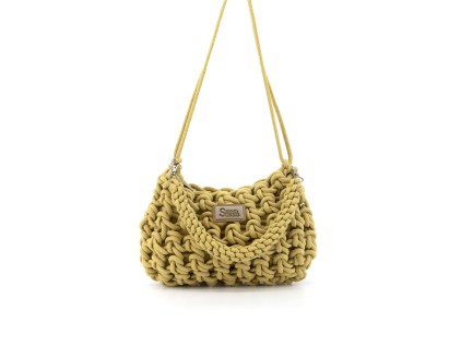 Crossbody cord CELINE mostaza